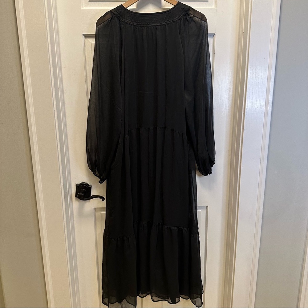 Soft Surroundings Black Long Sleeve Dress - Picture 2 of 9